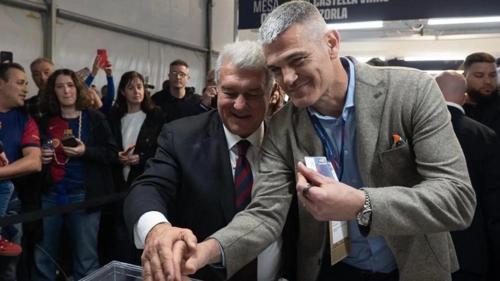 hth体育-拉波尔塔团队成员：球员支持我们是他们自愿的；我们配得上赢